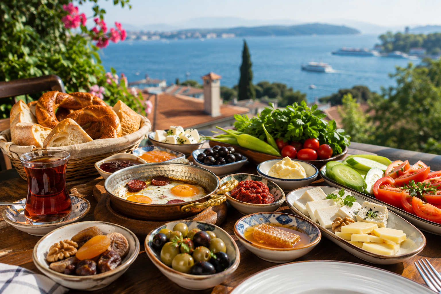 Das türkische Frühstück: Eine Liebeserklärung in 15 Schälchen