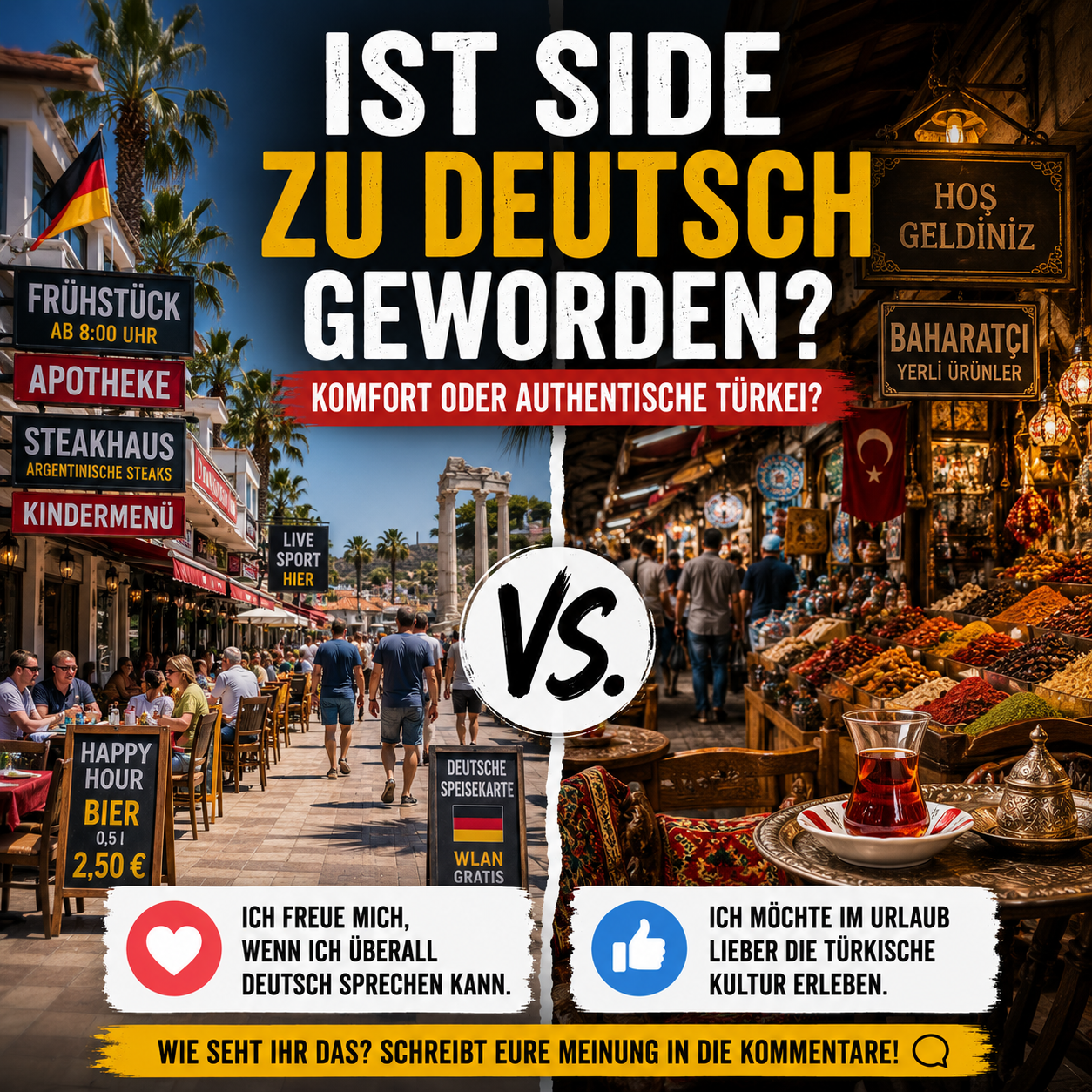 Ist Side zu deutsch geworden?