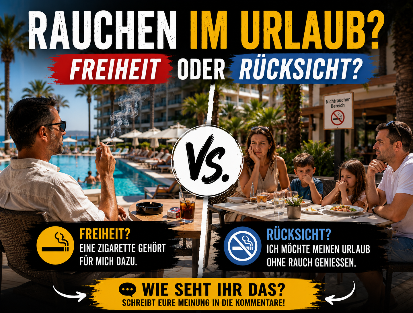 Sollte Rauchen in Hotels stärker eingeschränkt werden?