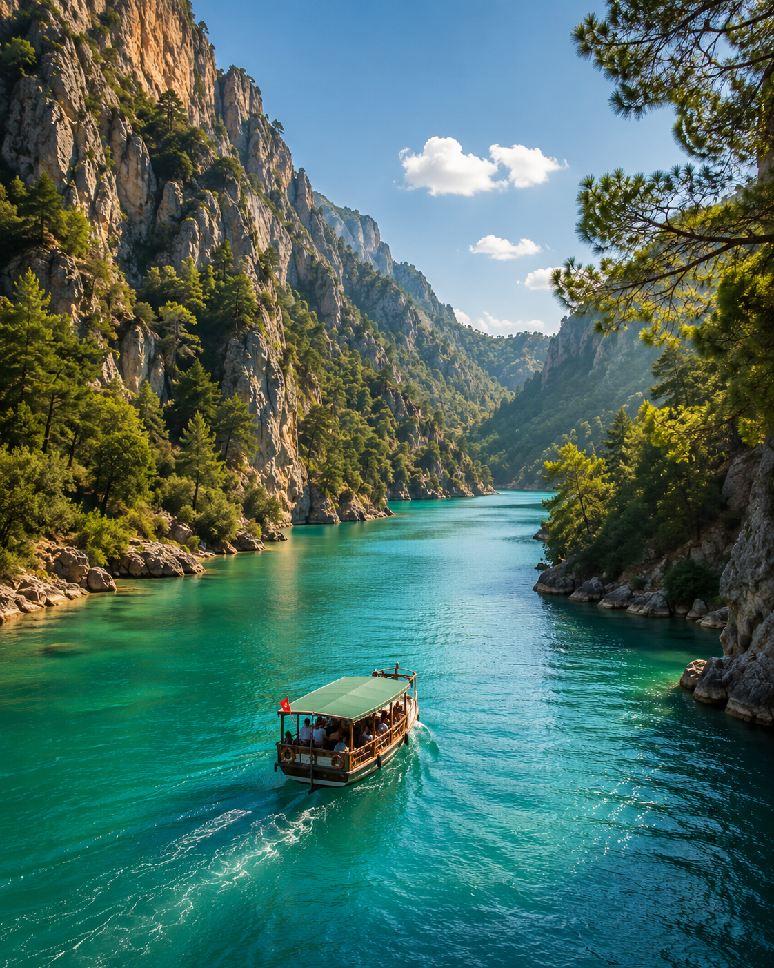 Yeşil Kanyon tekne turu